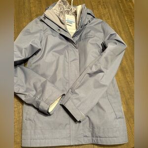 Columbia Gray Interchange 3-in-1 Hooded Jacket
